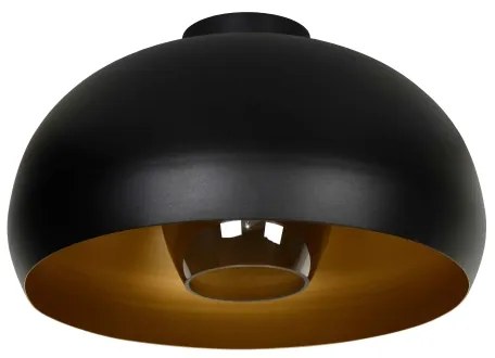Lucide 30186/38/30 - Stropné svietidlo SHARAN 1xE27/60W/230V pr. 38 cm čierna