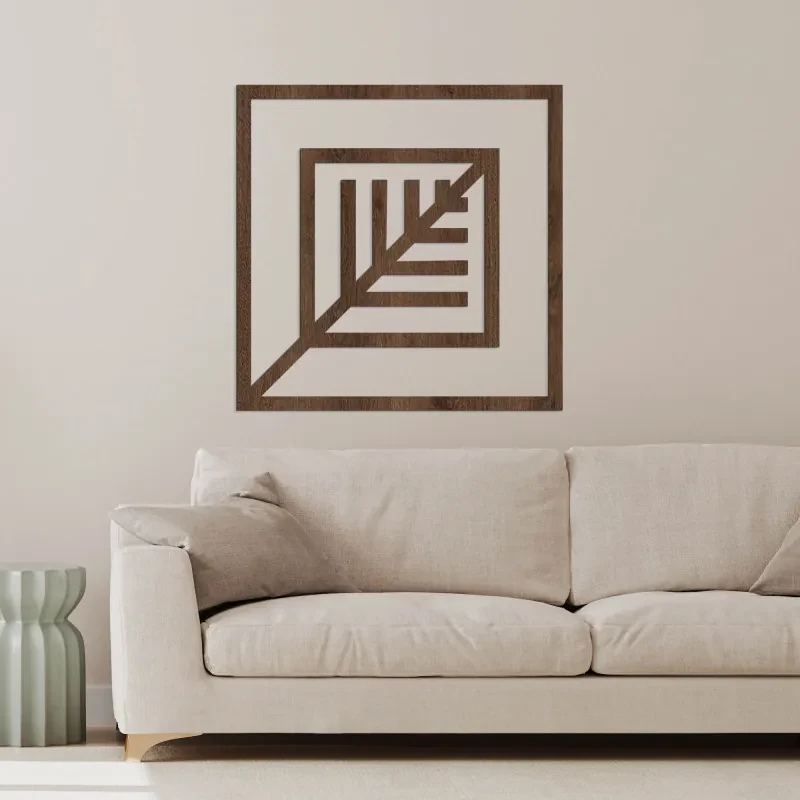 Geometrický obraz list | SENTOP HDF0397-B