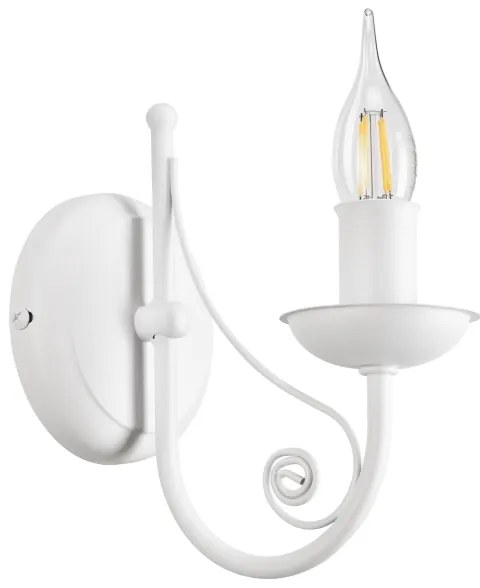 Nástenná lampa DONATO 1xE14/40W/230V biela