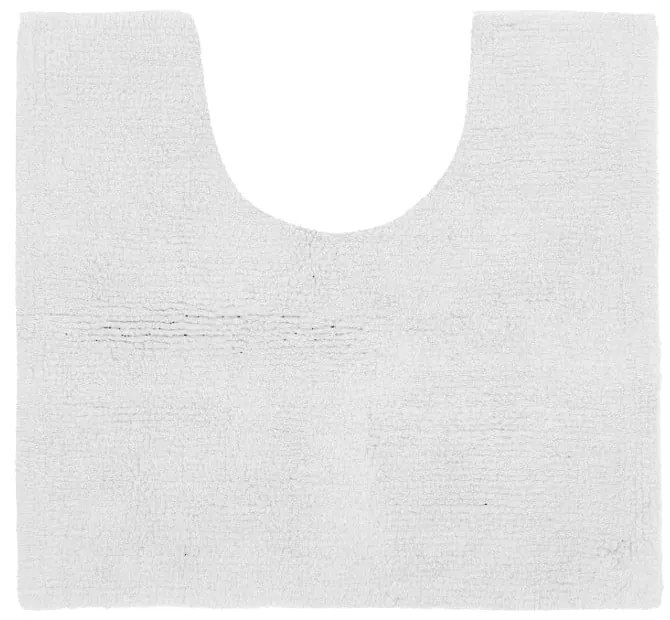 Biela kúpeľňová predložka 50x45 cm Riva - Tiseco Home Studio