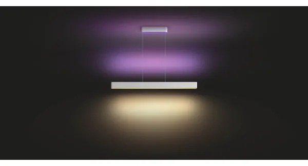 Philips 40903/31/P9-LED RGBW Stmievateľný luster na lanku Hue ENSIS 2xLED/39W/230V