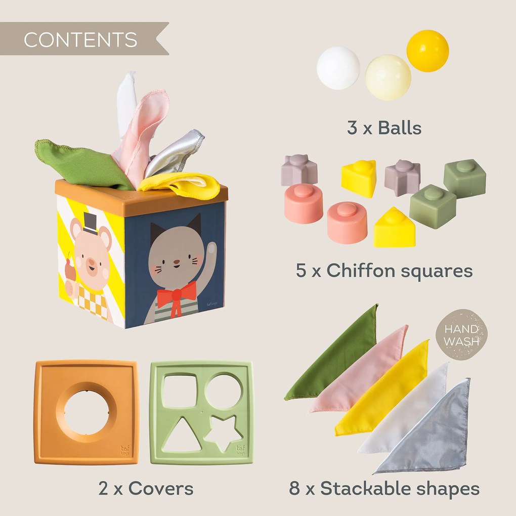 Box s aktivitami Play & Discover