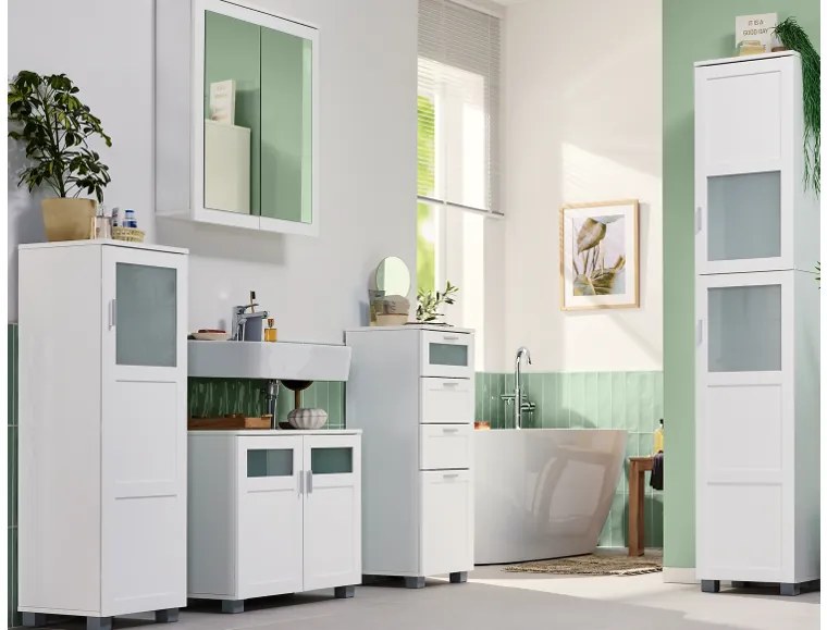 Livarno®  Vysoká skrinka do kúpeľne Basel  (100396343)