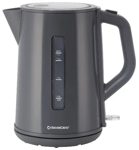 Silvercrest®  Rýchlovarná kanvica Swkc 3000 F4/Swkc 2200 F4/Sowkc 3000 F4 (sivá)  (100392998)