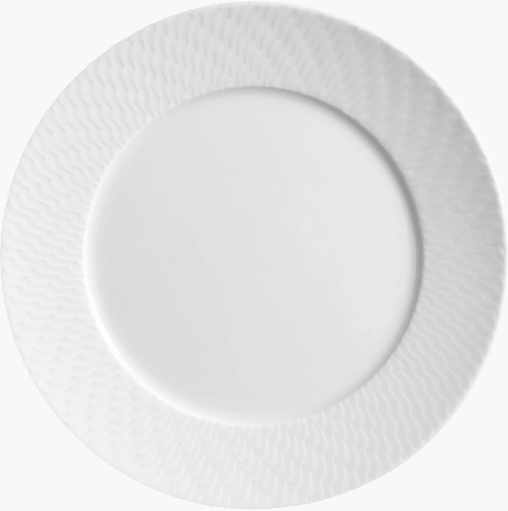 Ručne vyrobené raňajkové taniere z porcelánu No. 41, 2 ks