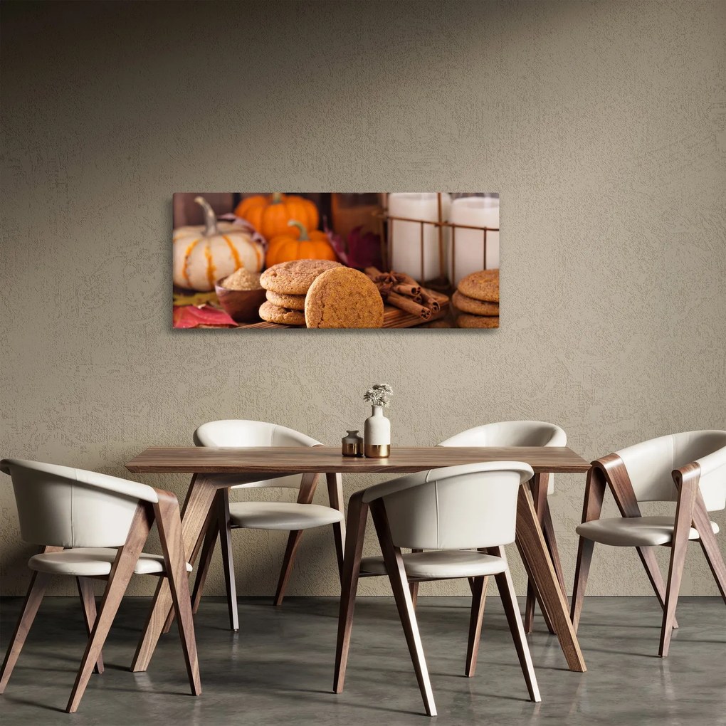 Obraz - Jesenné sušienky (120x50 cm)
