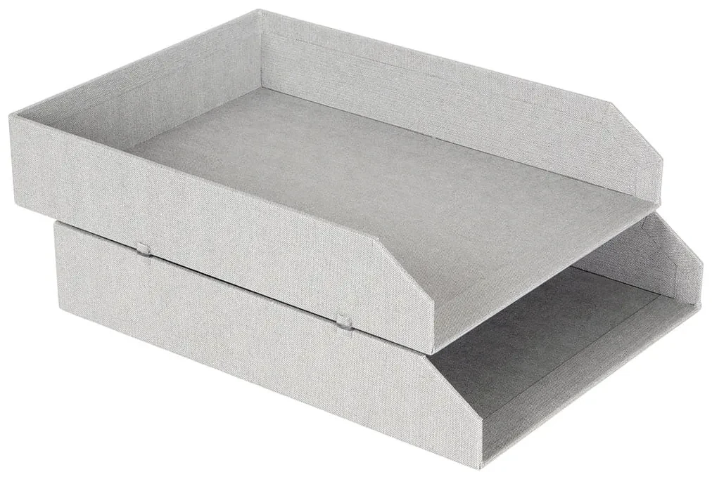2x organizér na dokumenty HAKAN zo 100% recyklovateľného papiera 6x23x31 cm