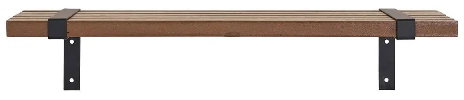 Polica v dekore jaseňa v prírodnej farbe 50 cm Luxor – House Nordic