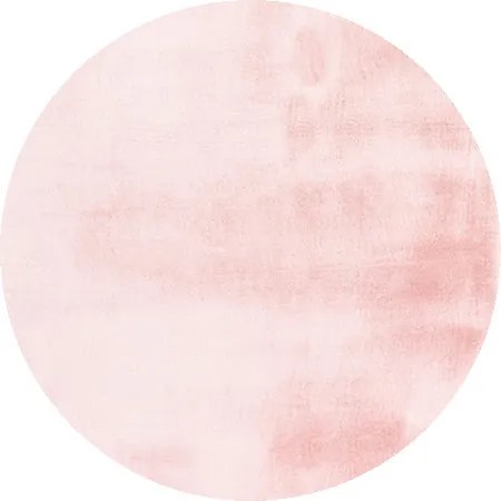Obsession koberce AKCE: 80x80 (průměr) kruh cm Kusový koberec Lambada 835 powder pink kruh - 80x80 (průměr) kruh cm