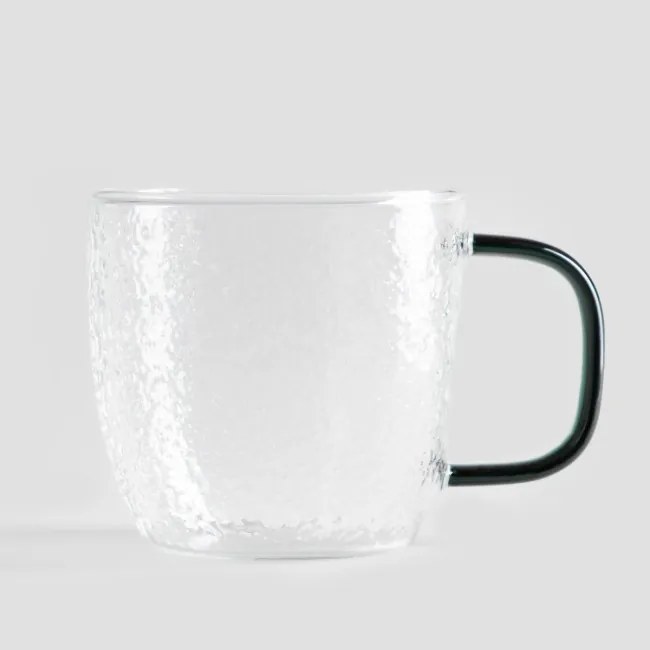 Hrnček MARTILLO priesvitný / tyrkysový 739095 500 ml