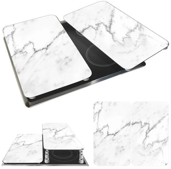 WENKO 53895100 - Krycia doska 30x52 cm pestrofarebná/šedá/priehľadná