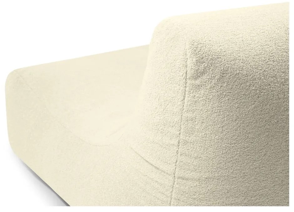 Svetlosivý sedací vak z textílie buklé Lounge 100 – SLOWDOWN