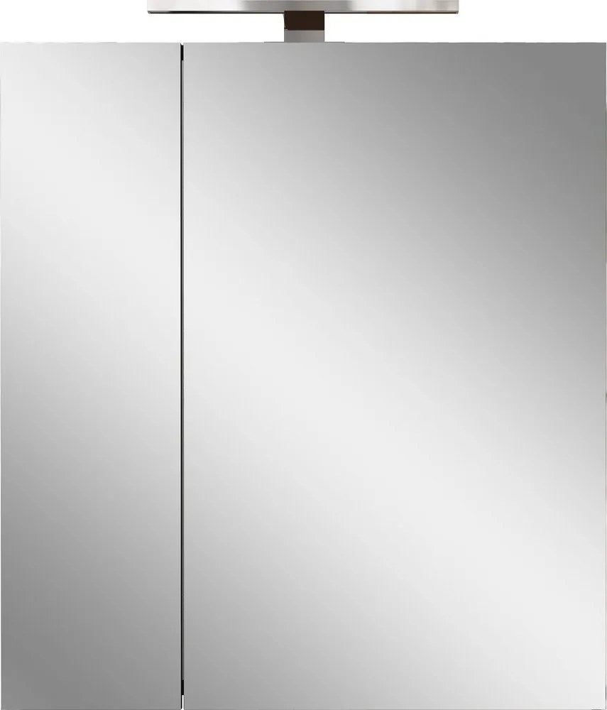 Sivá kúpeľňová skrinka 60x71 cm – Germania