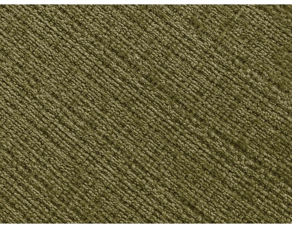 Khaki ženilková rohová pohovka (ľavý roh/s leňoškou) Leonore – Bobochic Paris