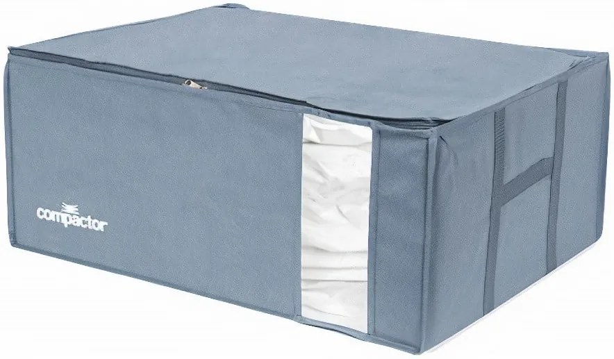 Modrý úložný box na oblečenie Compactor XXL Blue Edition 3D Vacuum Bag, 210 l