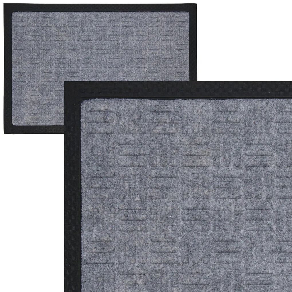 Vonkajšia rohožka Simple Gray, 60x40 cm