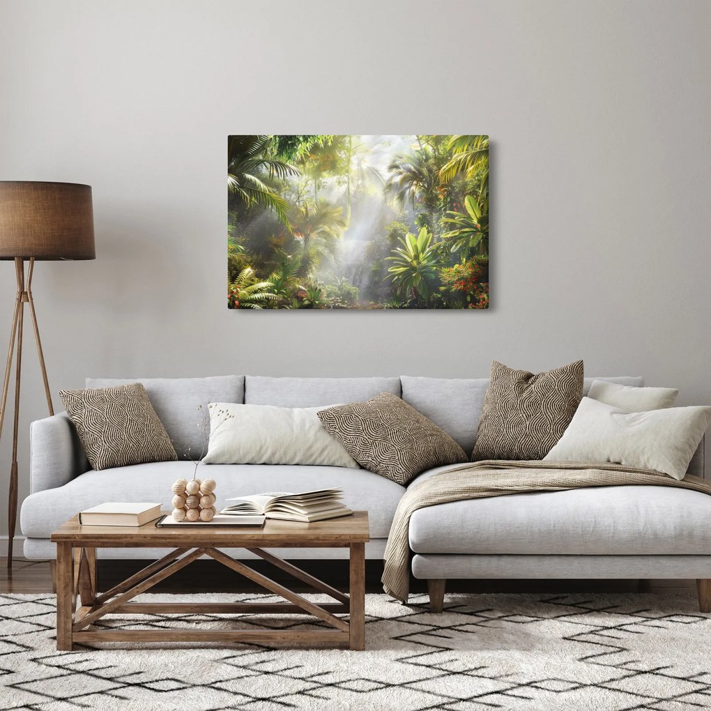 Obraz - Tropický dažďový prales (90x60 cm)