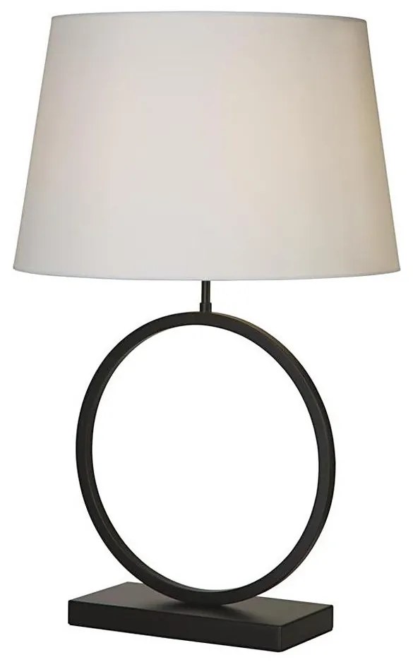 Searchlight EU93101WH - Stolová lampa ELEGANT 1xE27/60W/230V biela