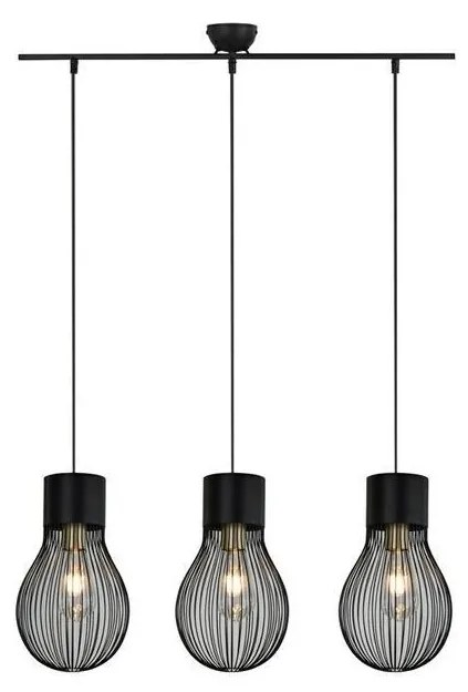 Reality - Luster na lanku DAVE 3xE27/40W/230V