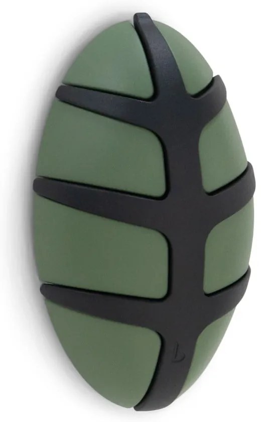 Tmavozelený nástenný háčik Bug – Spinder Design