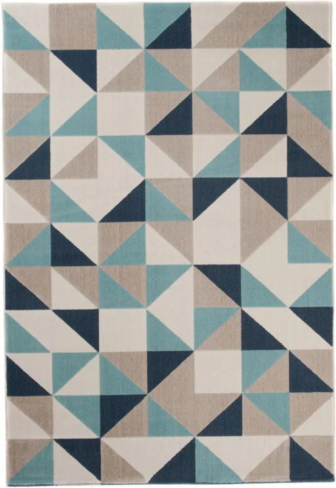Kusový koberec PP Rico modrý, Velikosti 120x170cm