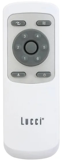 Lucci air 213301 - LED stmievateľný stropný ventilátor UNIONE 1xGX53/12W/230V + diaľkový ovládač