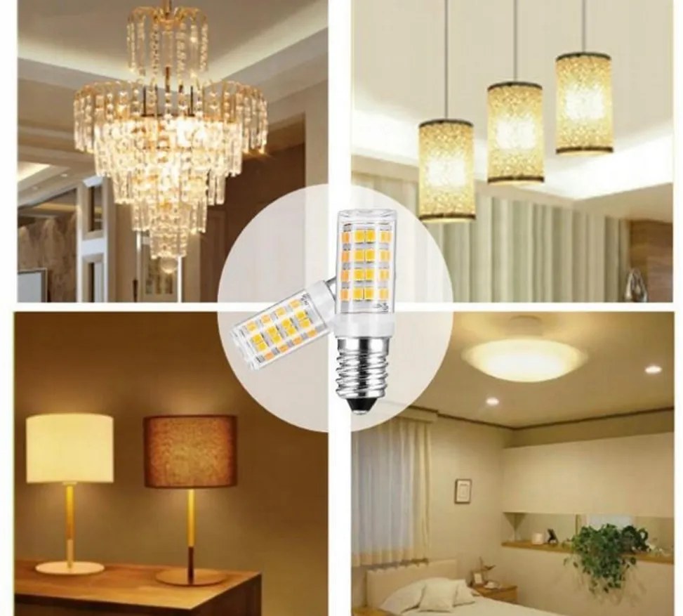 BERGE LED žiarovka Minicorn - E14 - 5W - 430 lm - teplá biela