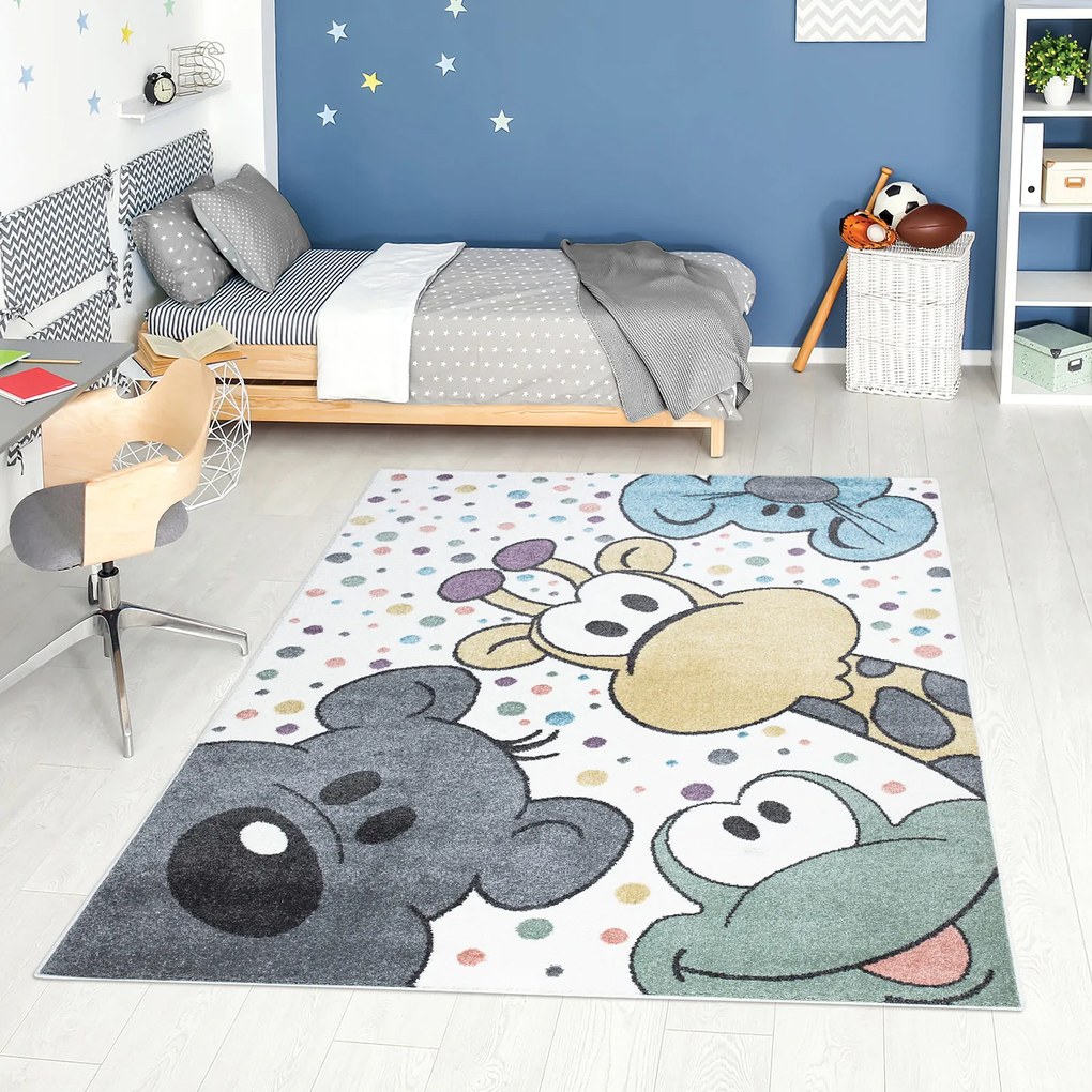 Dekorstudio Koberec pre deti ANIME - zvieratká 913 Rozmer koberca: 140x200cm