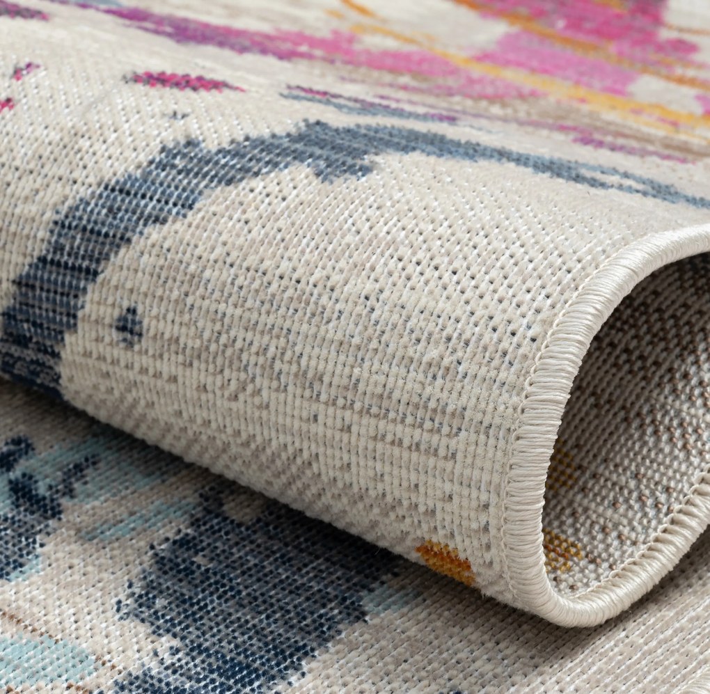 Kusový koberec Aurora 5 CA40007 creme, 170x240, viacfarebná, chodba / predsieň, My Flair