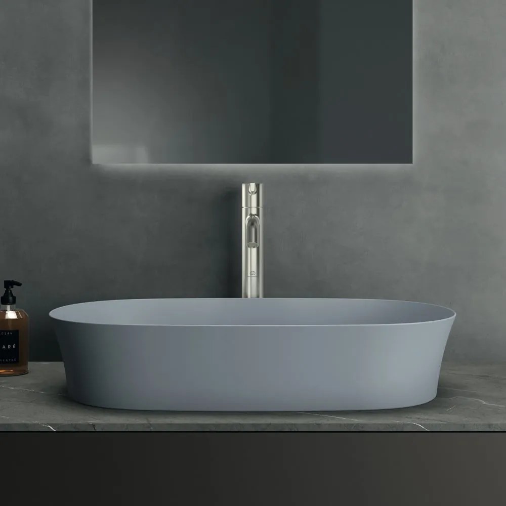 Svetlomodré keramické umývadlo 60x38 cm Ipalyss – Ideal Standard