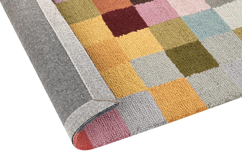 Vlnený koberec 160 x 230 cm viacfarebný KANDIRA Beliani