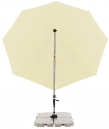 Doppler ACTIVE 370 cm - bočný záhradný slnečník s bočnou tyčou - 2. akosť (S266)