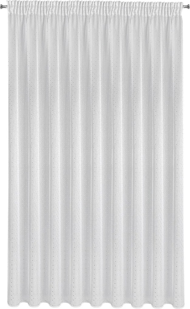 ZÁCLONA NA PÁSKE SIBEL 300 CM X 250 CM BIELA