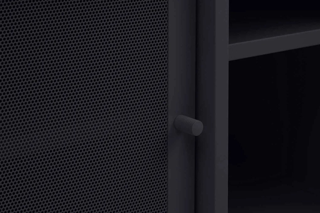 Dizajnový TV stolík Taiyanna 160 cm čierny