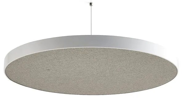 Akustický panel GRACE, kruh, Ø780x52 mm, stropný, hnedá