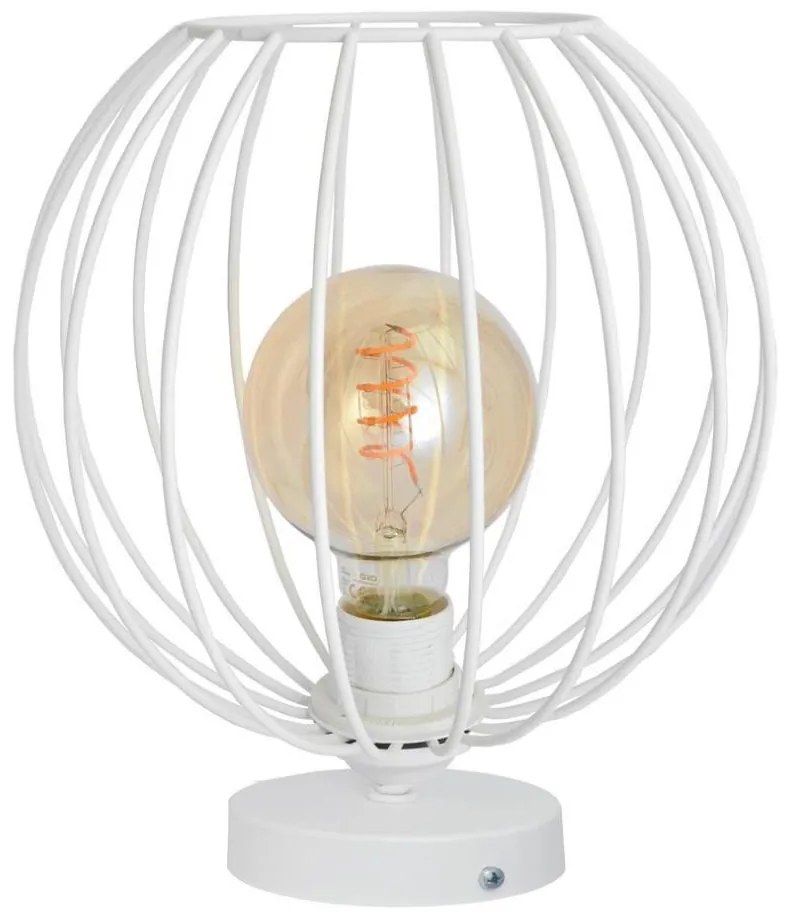 Stolná lampa MERCURE 1xE27/15W/230V biela