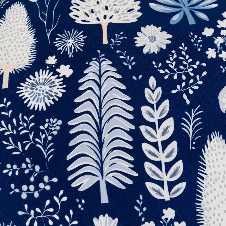 Obliečky z mikrovlákna INDIGO BLOOM modré Rozmer obliečky: 70 x 90 cm | 140 x 220 cm