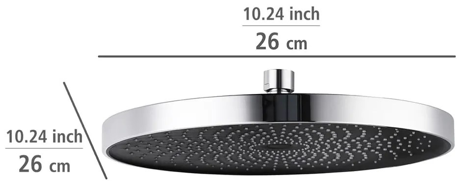 Sprchová hlavica ø 26 cm Soft Water – Wenko