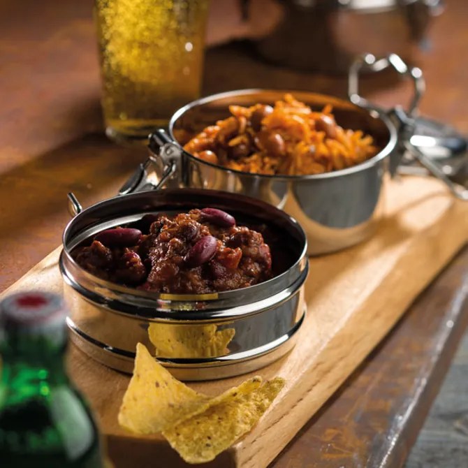 Bar@drinkstuff 3-úrovňový malý obedár Tiffin