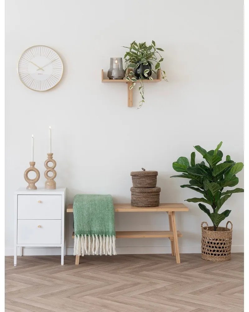 Biely kovový nočný stolík Dalby – House Nordic