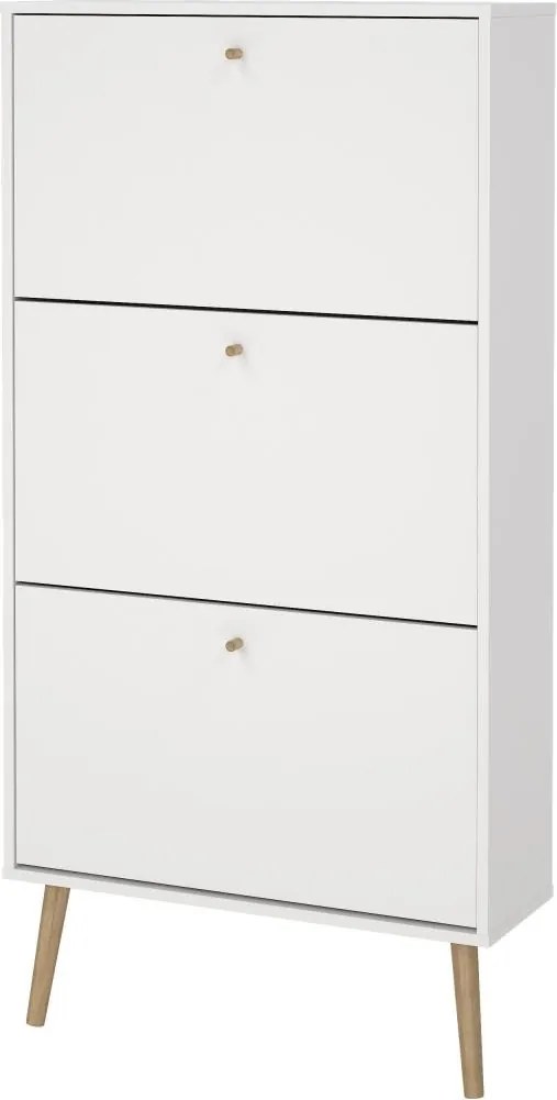 Botník Boazy 70 cm biely