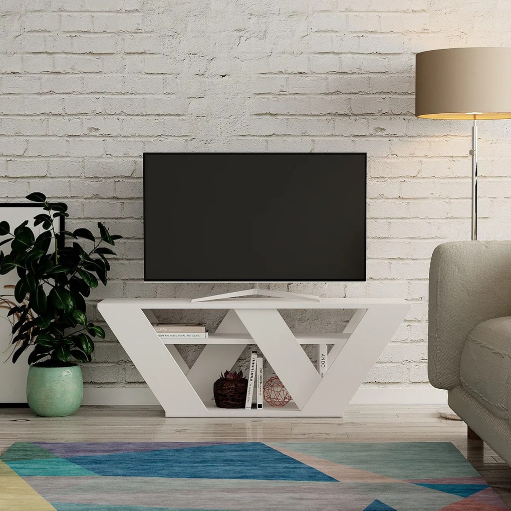 TV stolík Pipralla White