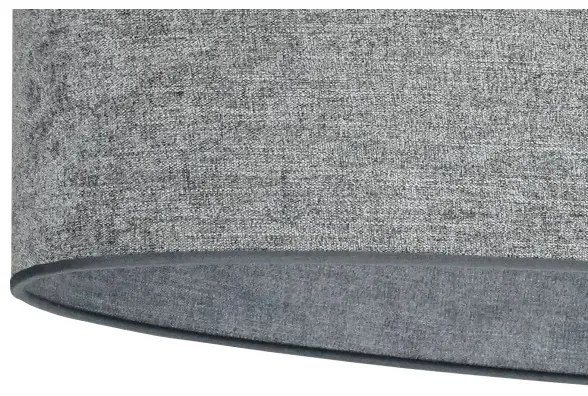 Duolla - Luster na lanku OVAL 2xE27/15W/230V šedá