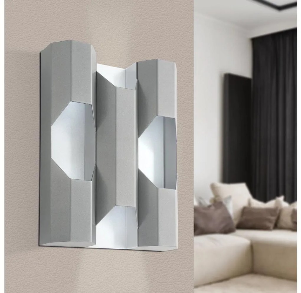 Eglo 98841 - LED Nástenné svietidlo ZINACUA 4xGU10/4,5W/230V