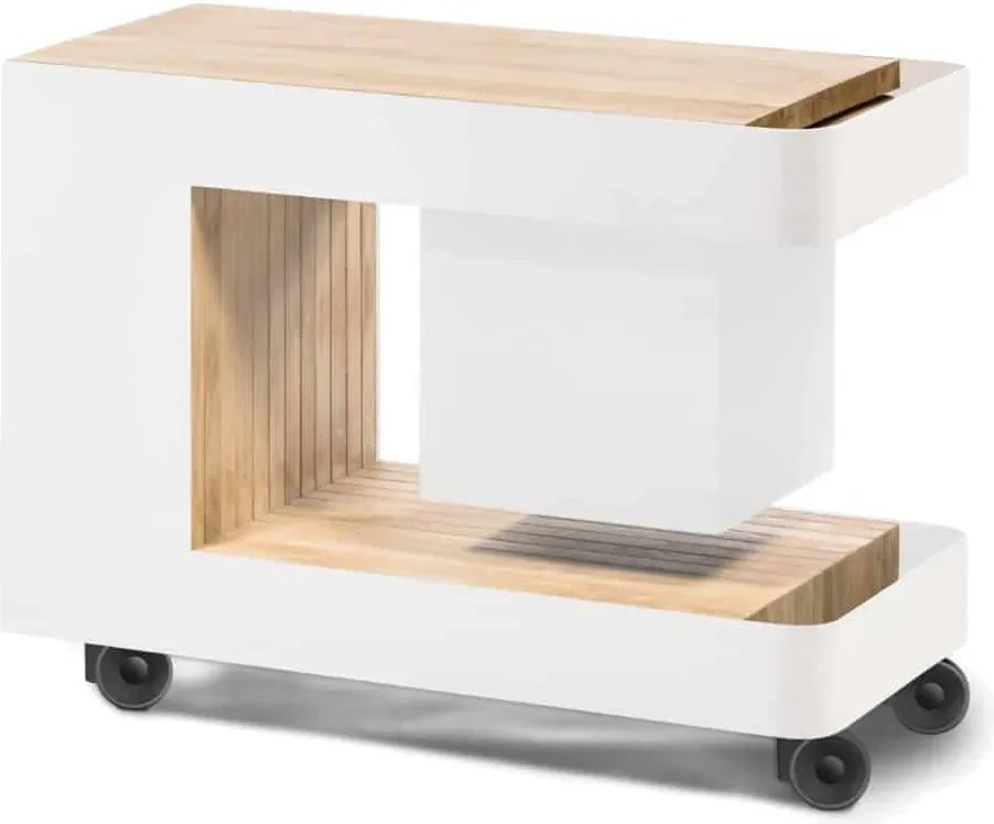 Indu+ Iceboy mobilný bar biely