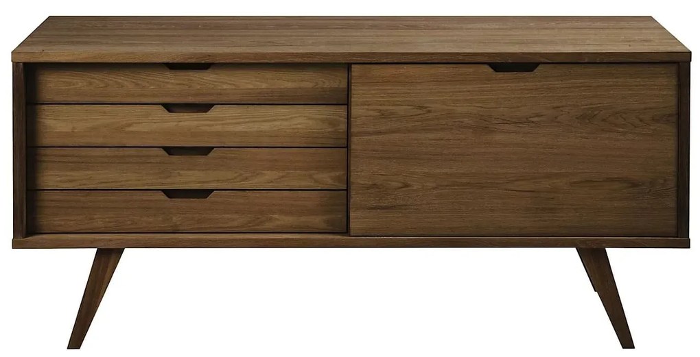 Komoda A-Line 160 cm dub kouřový