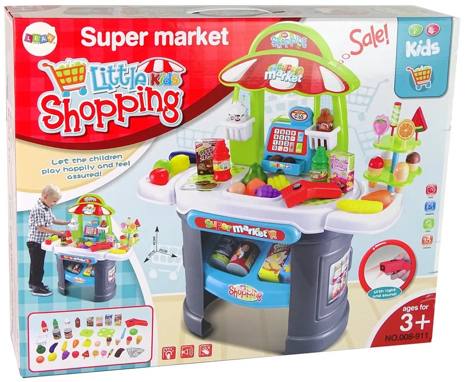 Lean Toys Sada Supermarketu s príslušenstvom