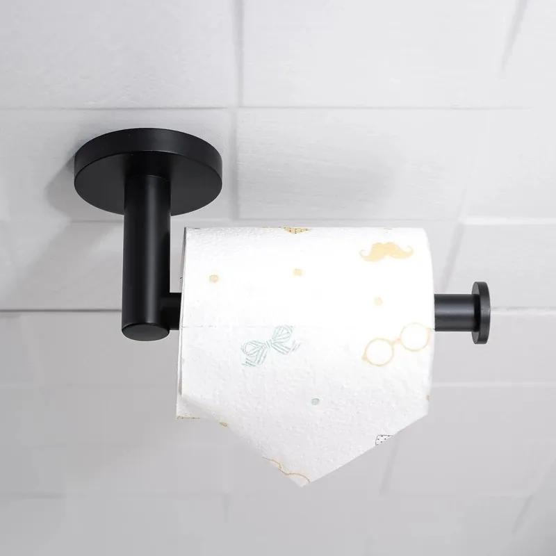Držiak na toaletný papier VOST čierny