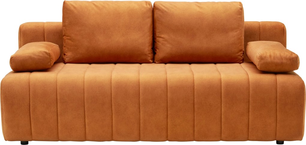 XXXLutz ROZKLADACIA POHOVKA, textil, hrdzavá Xora - Sedačky - 002300015301