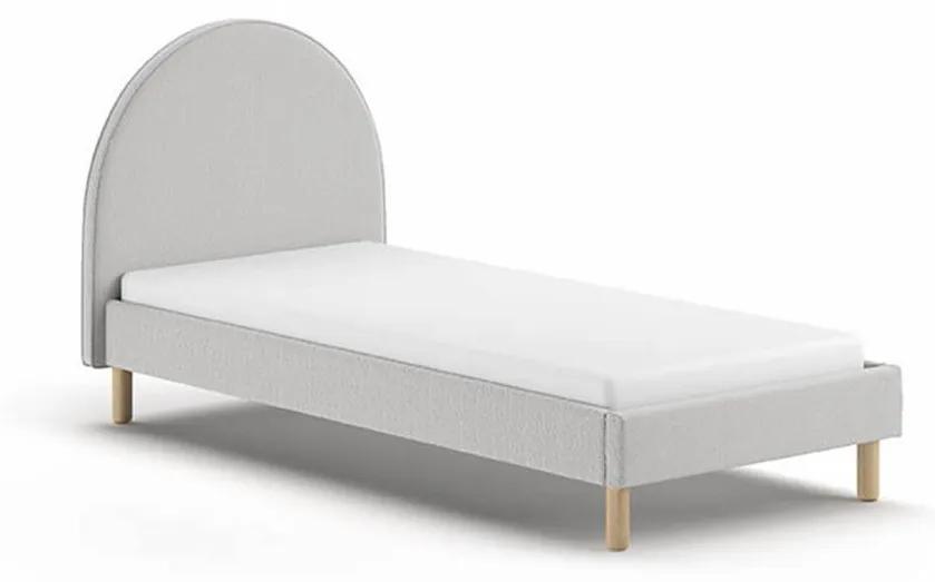 Detská posteľ loony 90 x 200 cm sivá MUZZA